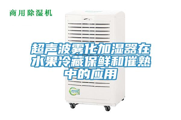 超声波雾化加湿器在水果冷藏保鲜和催熟中的应用