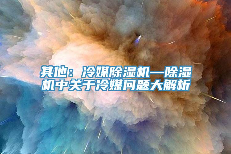 其他：冷媒91香蕉视频下载网站—91香蕉视频下载网站中关于冷媒问题大解析