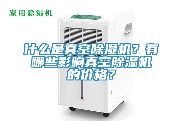 什么是真空91香蕉视频下载网站？有哪些影响真空91香蕉视频下载网站的价格？