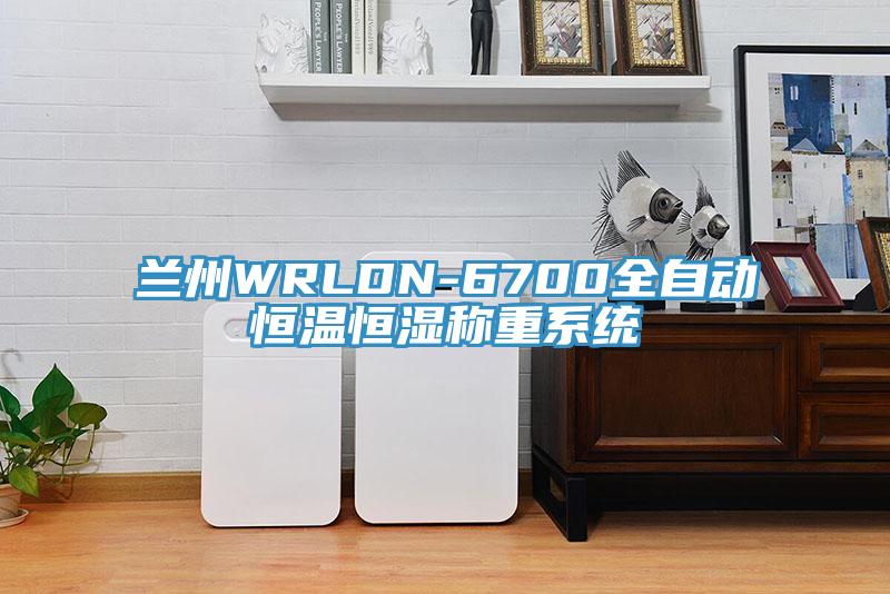 兰州WRLDN-6700全自动恒温恒湿称重系统