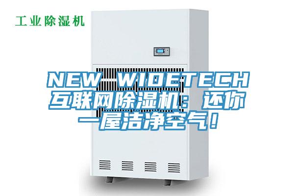 NEW WIDETECH互联网91香蕉视频下载网站：还你一屋洁净空气！