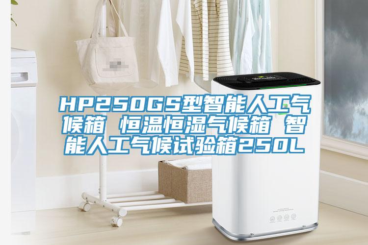 HP250GS型智能人工气候箱 恒温恒湿气候箱 智能人工气候试验箱250L