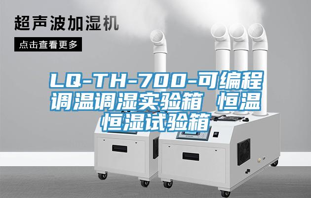 LQ-TH-700-可编程调温调湿实验箱 恒温恒湿试验箱