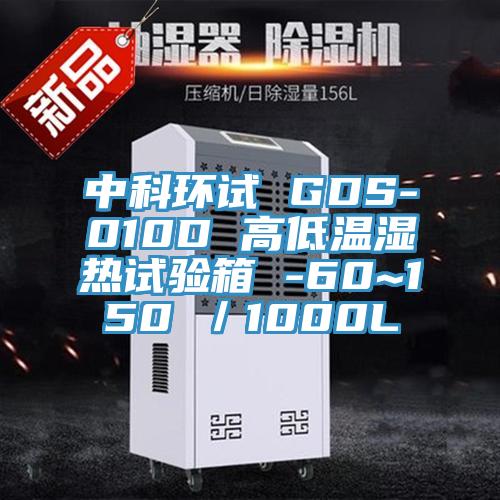 中科环试 GDS-010D 高低温湿热试验箱 -60~150℃／1000L