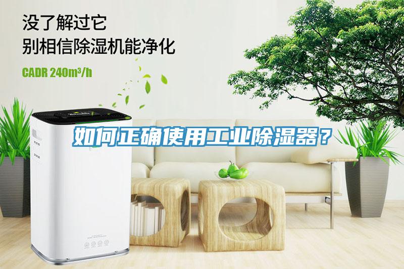 如何正确使用工业除湿器？