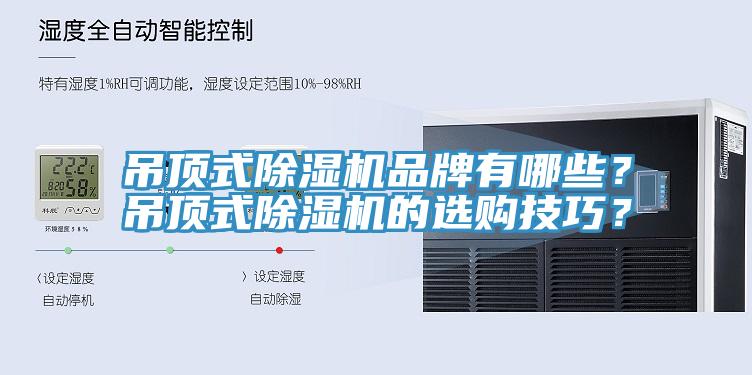 吊顶式91香蕉视频下载网站品牌有哪些？吊顶式91香蕉视频下载网站的选购技巧？