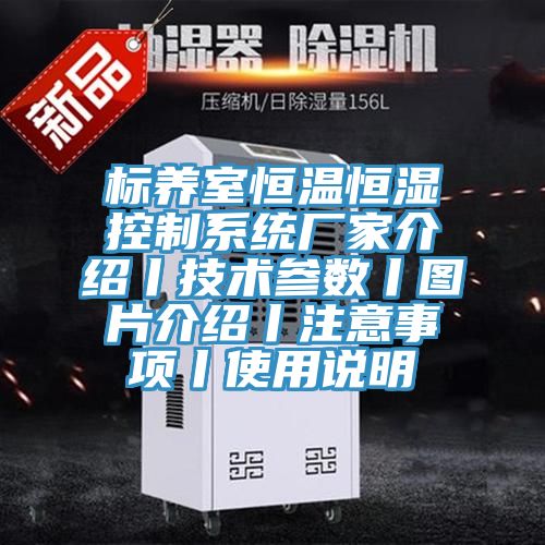 标养室恒温恒湿控制系统厂家介绍丨技术参数丨图片介绍丨注意事项丨使用说明