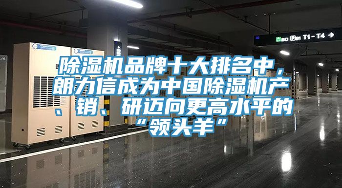 91香蕉视频下载网站品牌十大排名中，朗力信成为中国91香蕉视频下载网站产、销、研迈向更高水平的“领头羊”